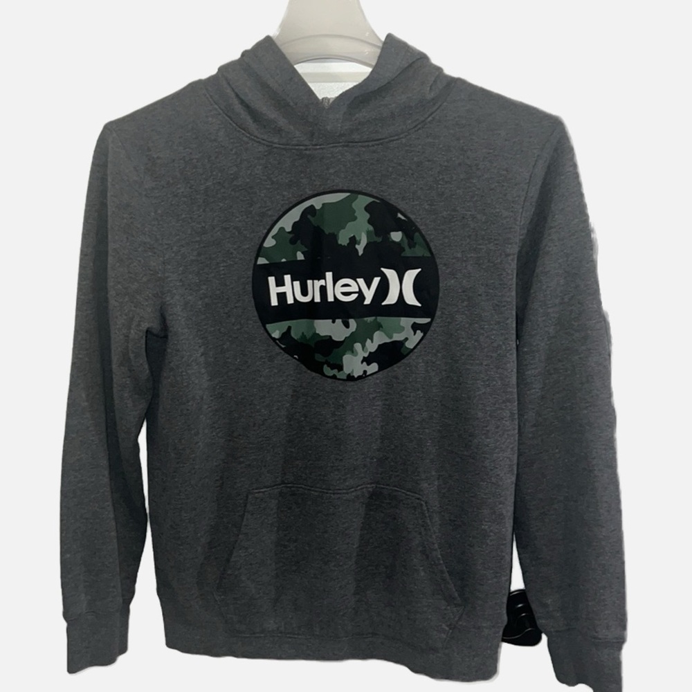Hurley Boys Gray Hoodies Size 18/20